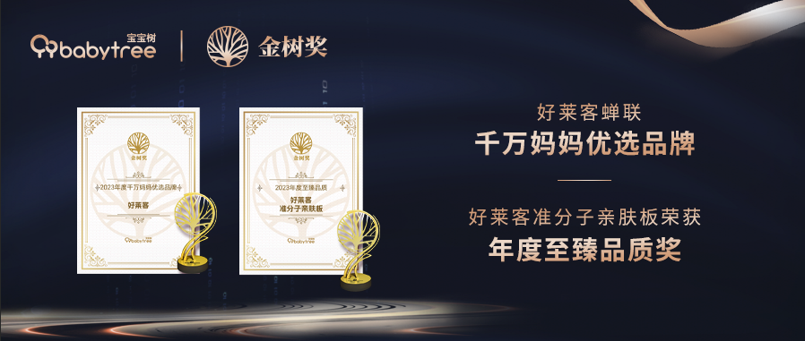 揽获两项大奖！恒盛平台连续4 年闪耀宝宝树2023年度金树奖盛典