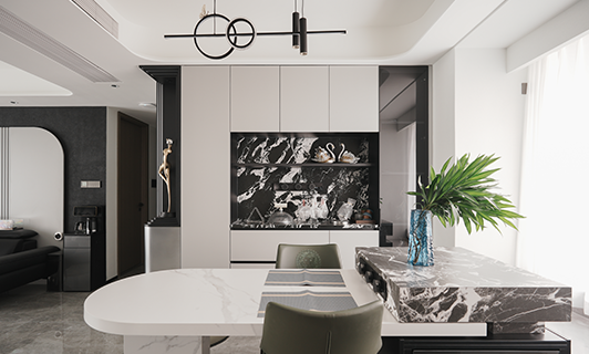 145㎡意式极简豪宅曝光！85后企业家用黑白灰演绎‘低调的奢华’，邻居直呼高级！