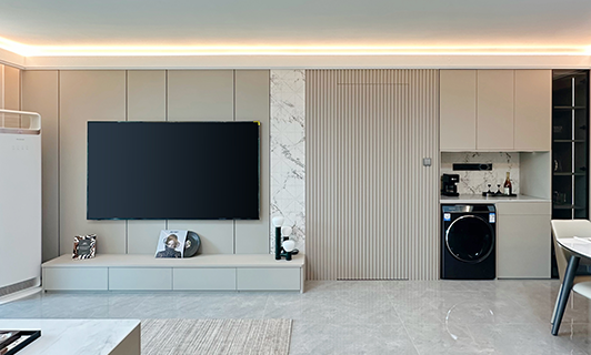 95后宝妈的治愈系美宅！简约温柔配色+飘窗阅读角，越住越上头！